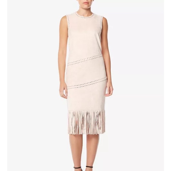 Buffalo David Bitton Faux-Suede Fringe Dress size S - Picture 1 of 7